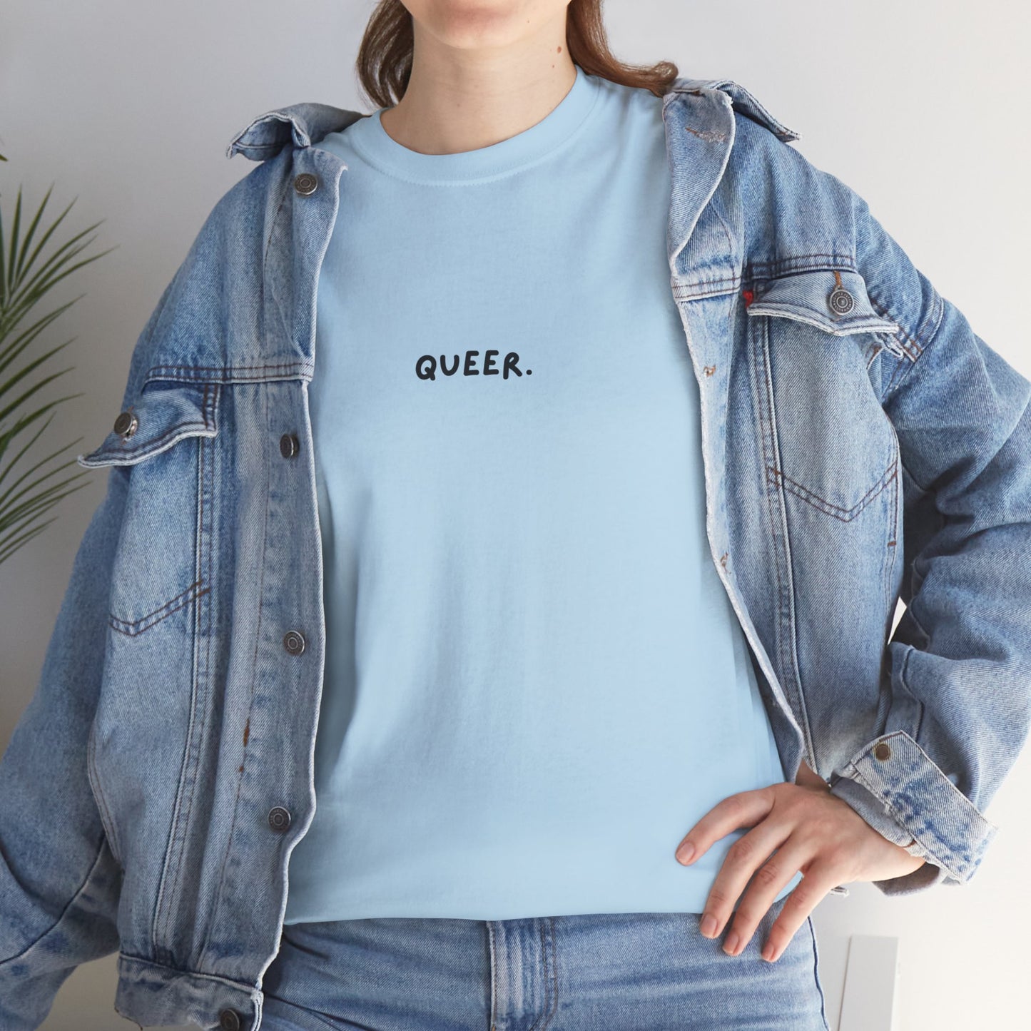 Subtle 'QUEER.' Tee