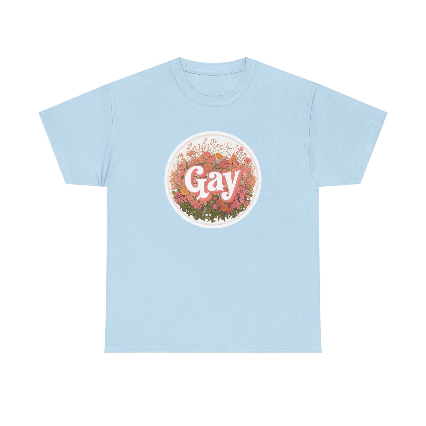 Gay Flowers Tee, Lesbian Unicorn Tee, LGBTQ Pride Shirt, Dykes, Lesbian Top, Lesbian Graphic Tee, Homo Shirt