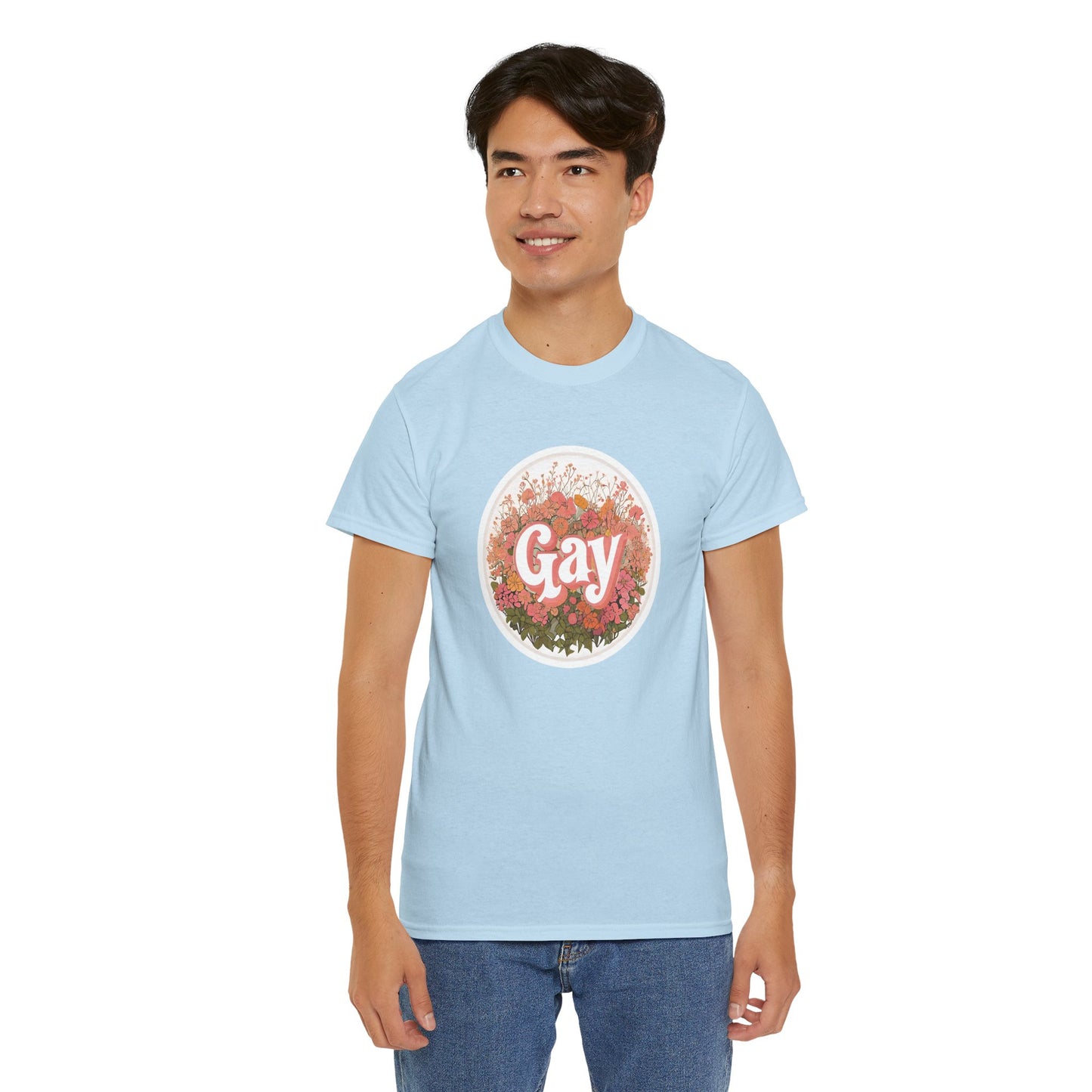 Gay Flowers Tee, Lesbian Unicorn Tee, LGBTQ Pride Shirt, Dykes, Lesbian Top, Lesbian Graphic Tee, Homo Shirt
