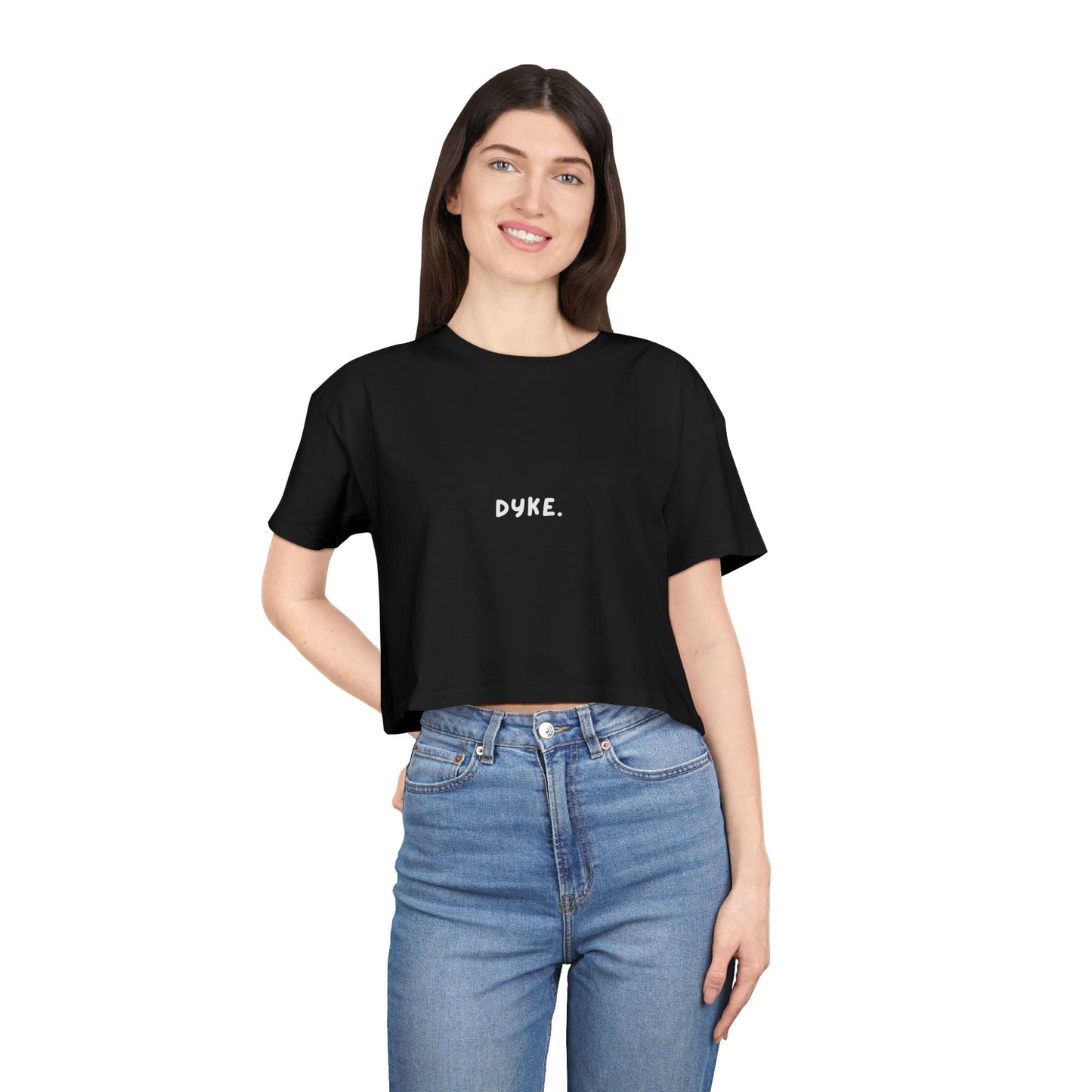 Dyke Tee, Lesbian Crop Tee, LGBTQ Pride Shirt, Dykes, Lesbian Top, Lesbian Graphic Tee, Dyke Shirt