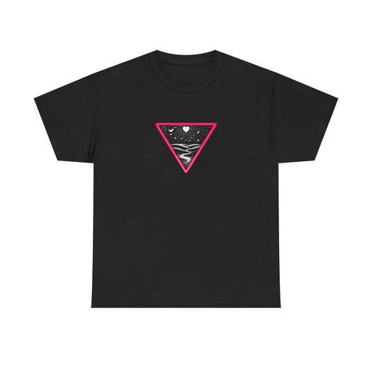 Pink Triangle Peace Tee