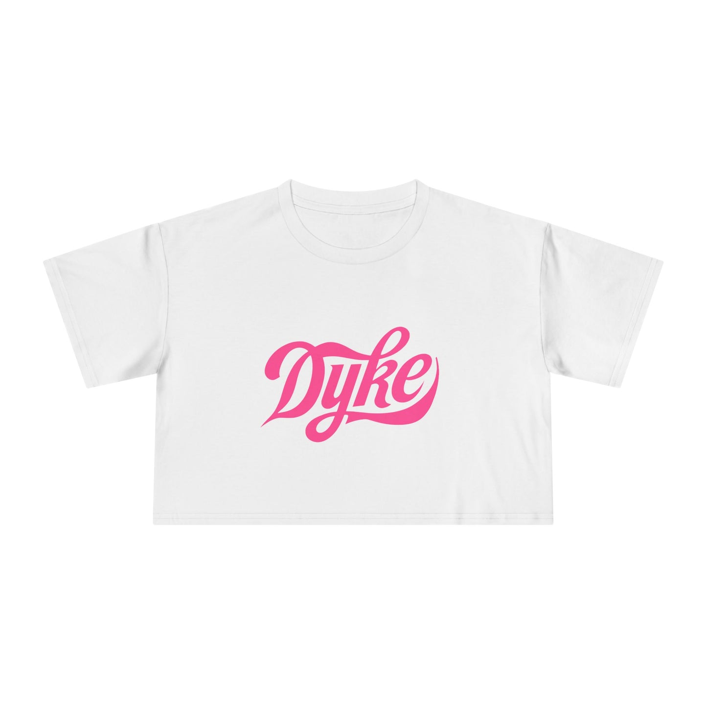 Dyke Tee, Lesbian Crop Tee, LGBTQ Pride Shirt, Dykes, Lesbian Top, Lesbian Graphic Tee, Dyke Shirt